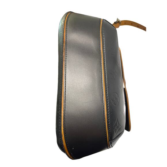 Louis Vuitton Vernis Webster Shoulder Bag Monogram Matte Gray Authentic - Picture 8 of 15